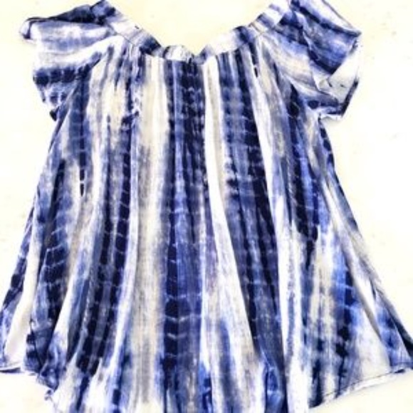 Tie Dye Off the Shoulder Top by Nordstrom - Picture 5 of 10